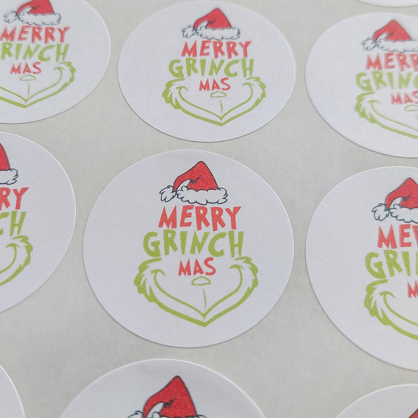 Merry Grinchmas Stickers