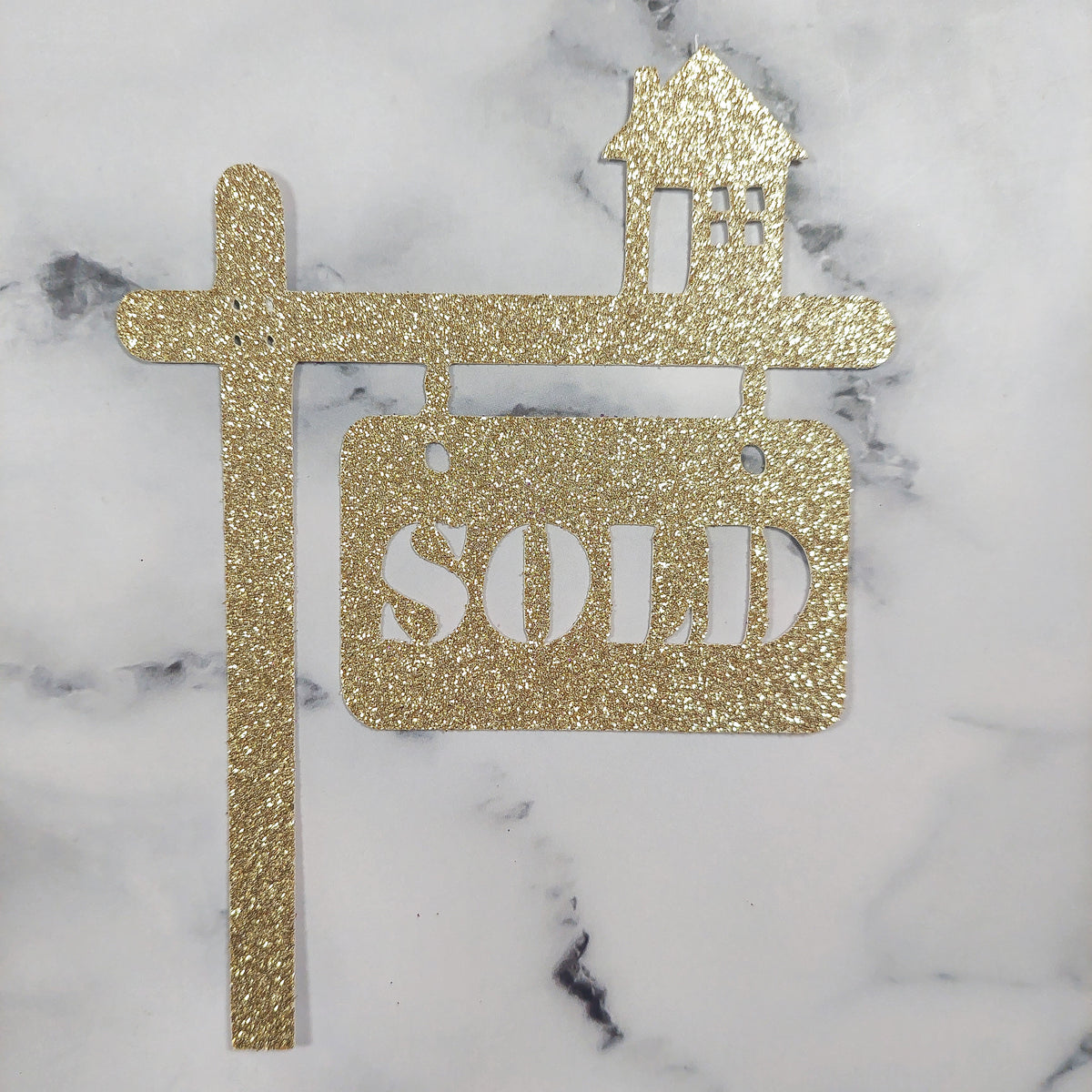 Sold Sign Cake Topper File House Sold Sign Cake Topper/Charm – Cake Toppers by Chloe