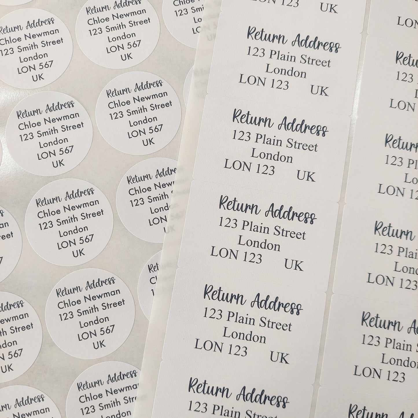 Return Address Stickers