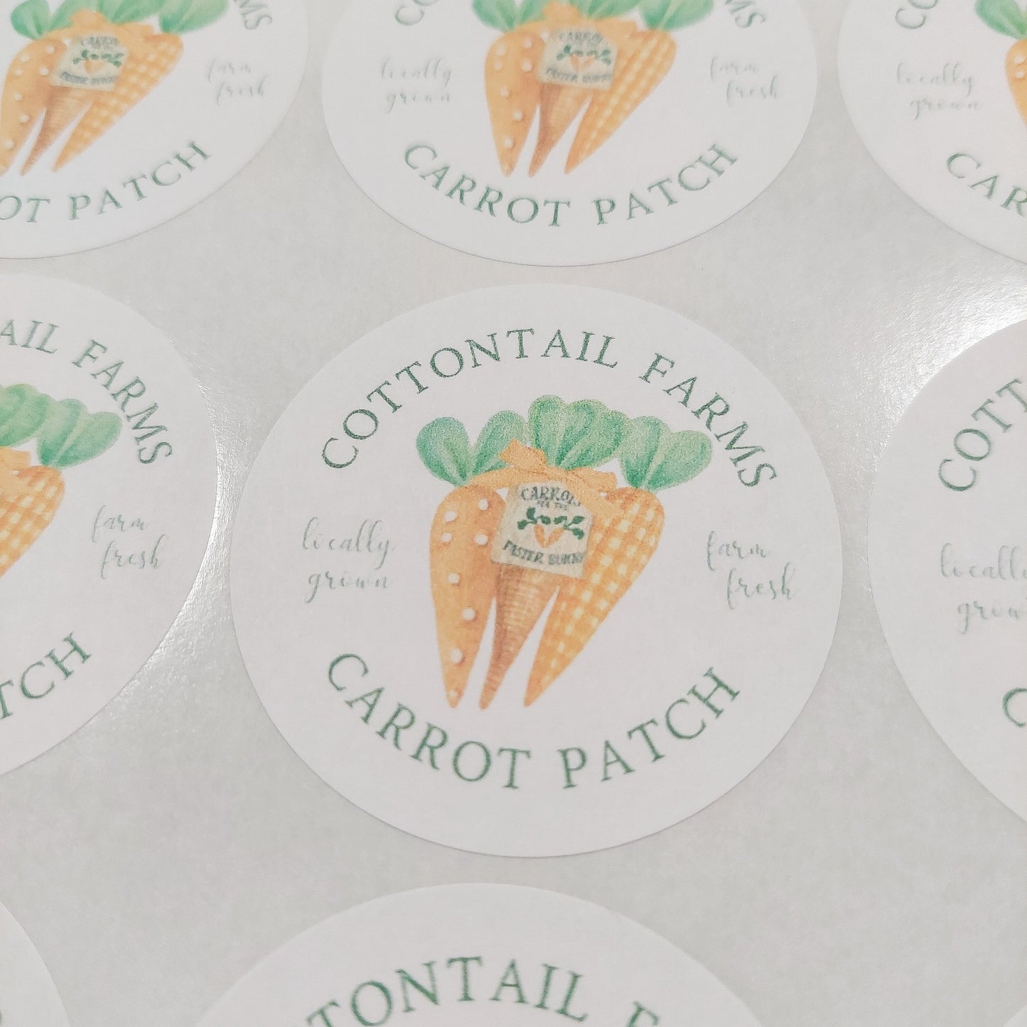 Carrot Patch Sticker Sheet