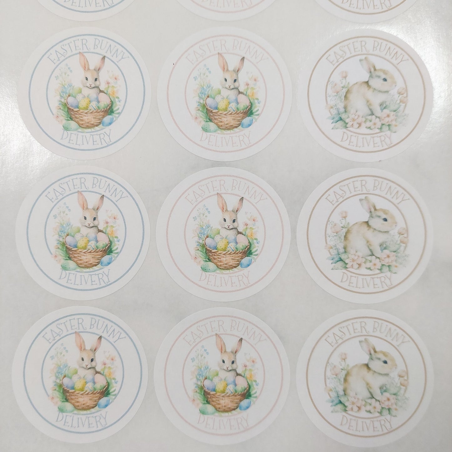 Easter Bunny Delivery Sticker Sheet