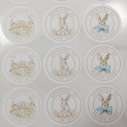 Approved by the easter bunny Sticker Sheet