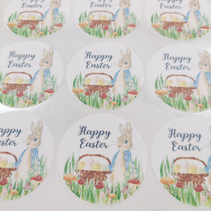 Happy Easter Bunny Sticker Sheet