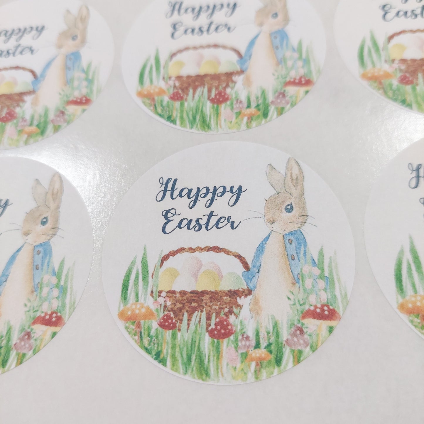 Happy Easter Bunny Sticker Sheet