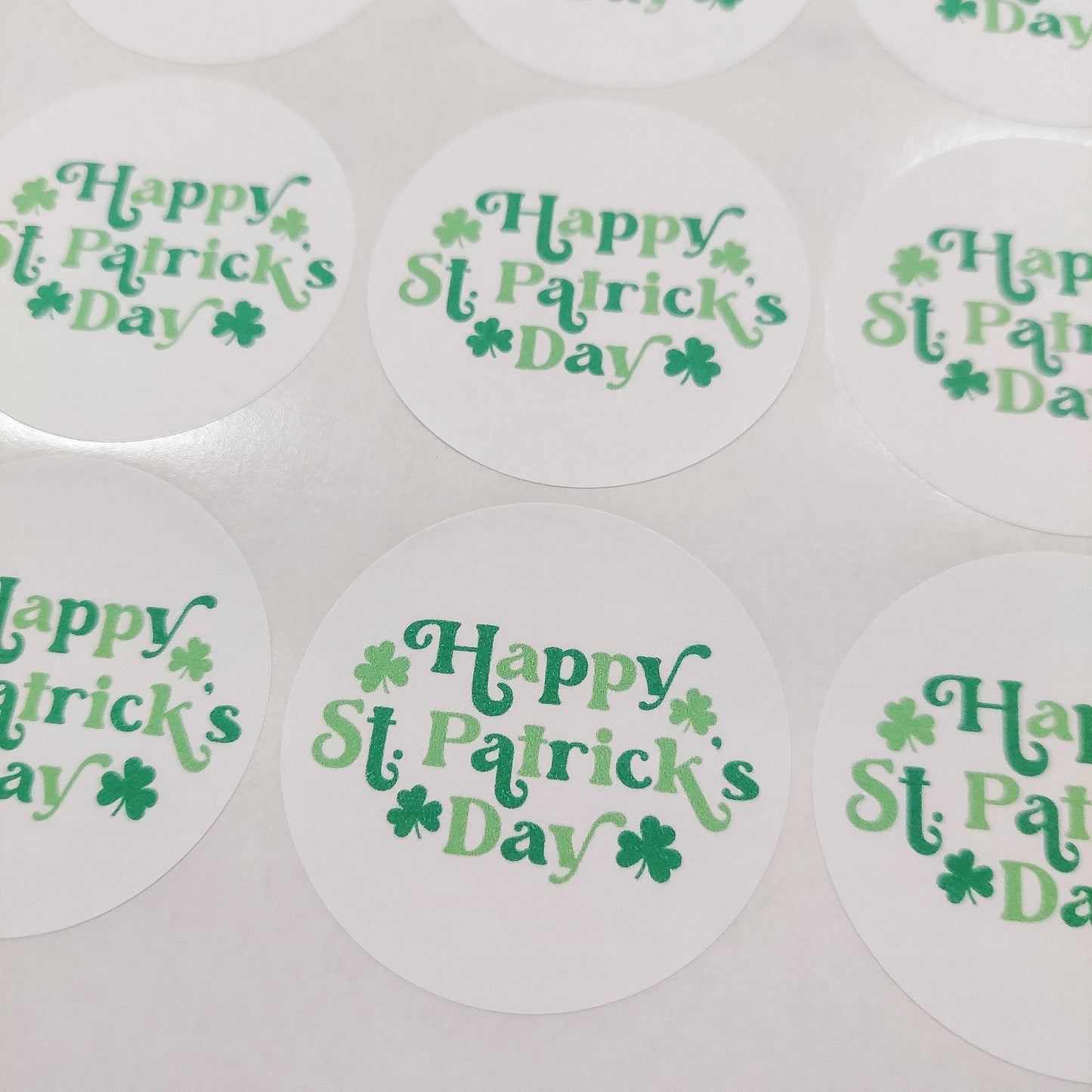 St Patrick's Day Stickers