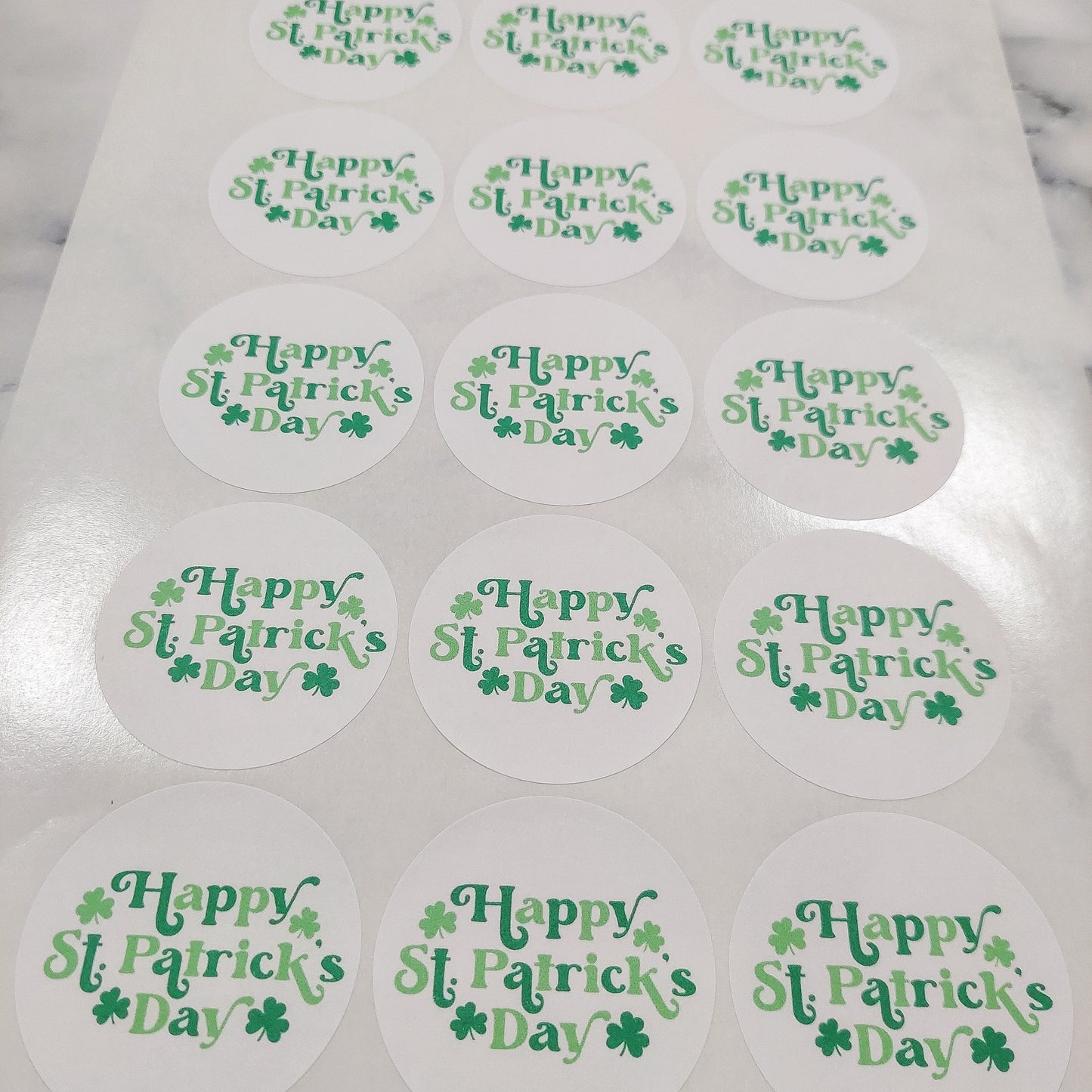 St Patrick's Day Stickers