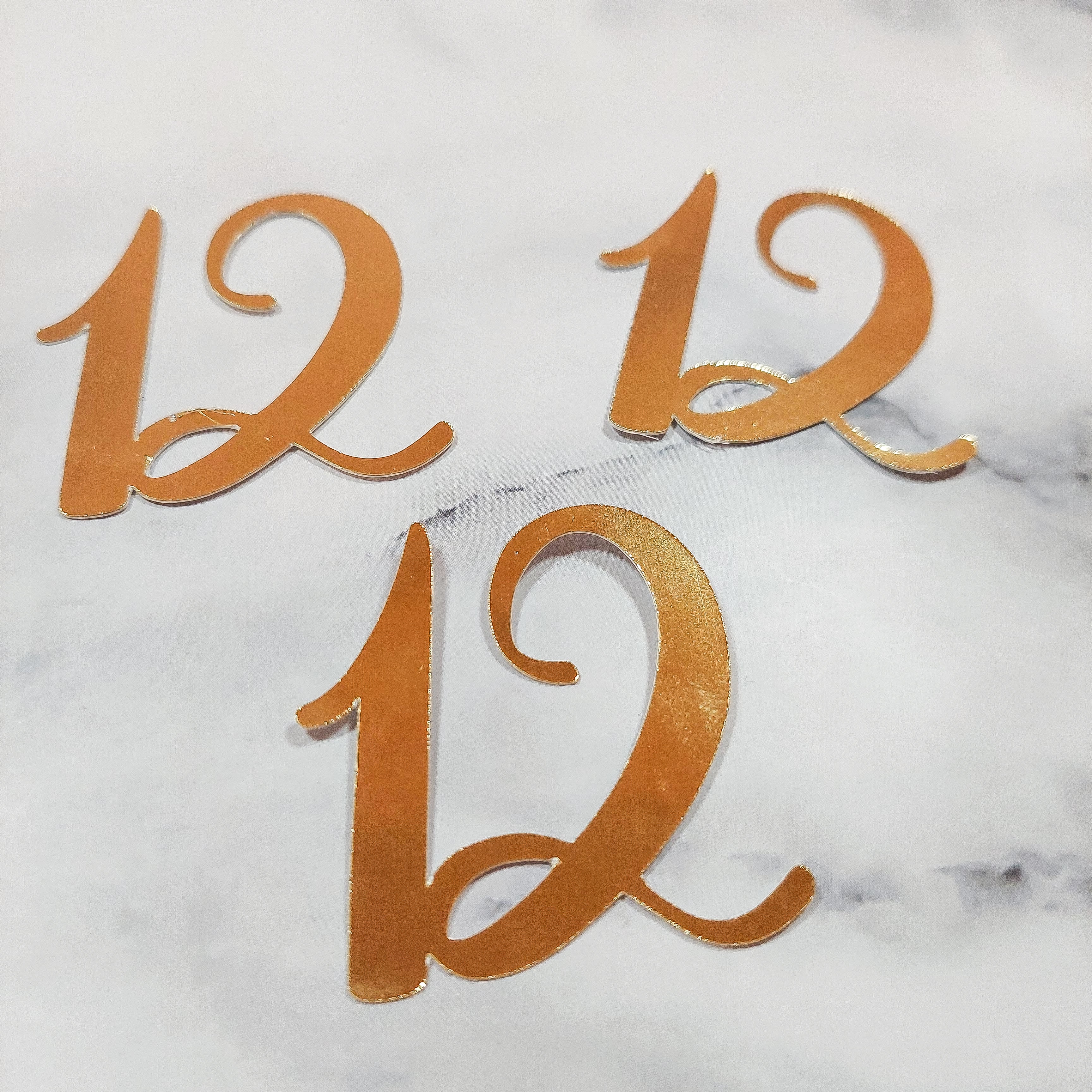 Number Card Cupcake Toppers – Cake Toppers by Chloe
