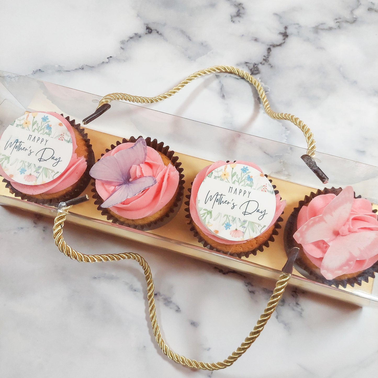 Mother's Day Icing Sheet Cupcake Toppers #12