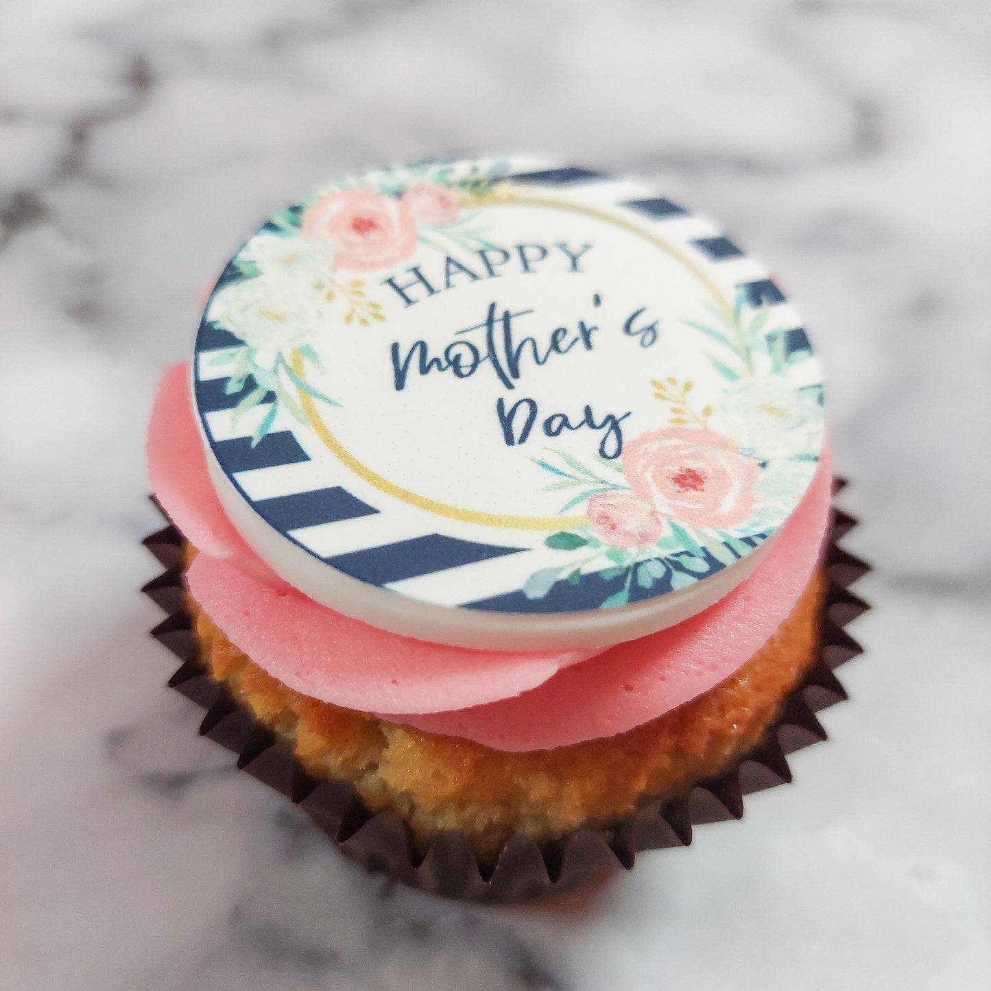 Mother's Day Icing Sheet Cupcake Toppers #9