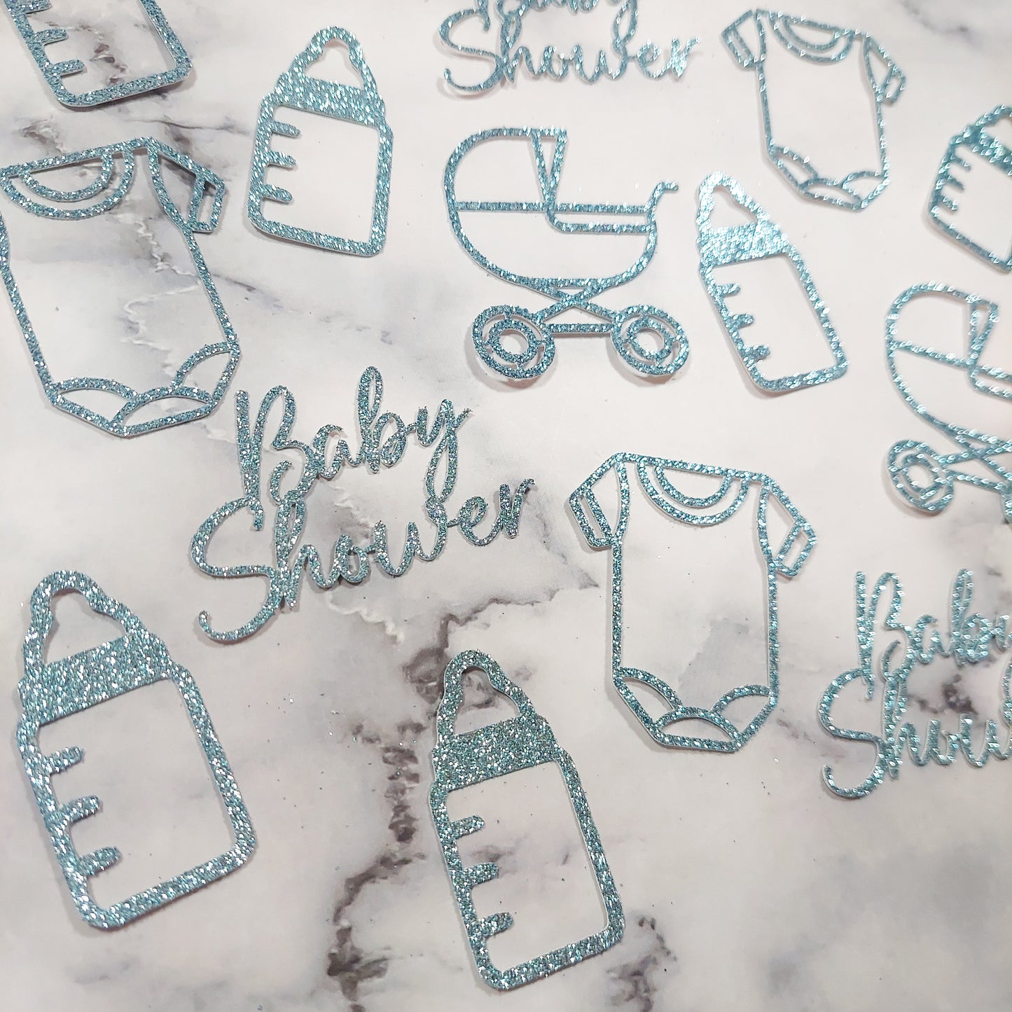 Baby Card Cupcake Toppers