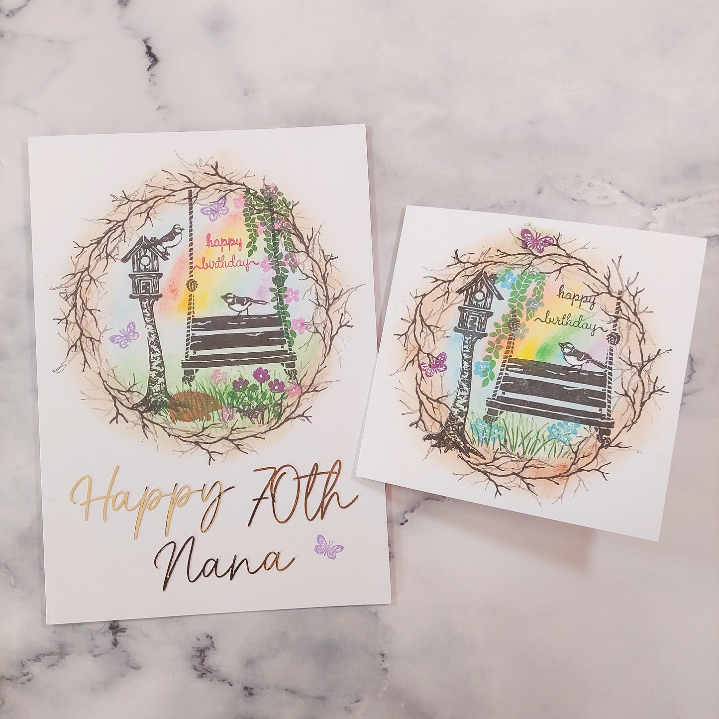 Handmade Stamped Cards