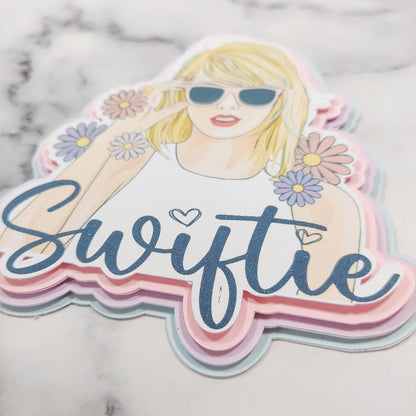 3D Layered Swiftie Taylor Swift Topper