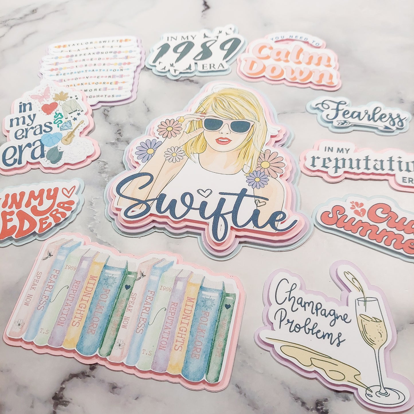 Taylor Swift Cake Topper Set #2