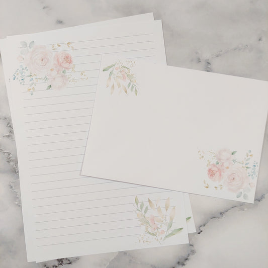 Floral #2 Writing Paper Set