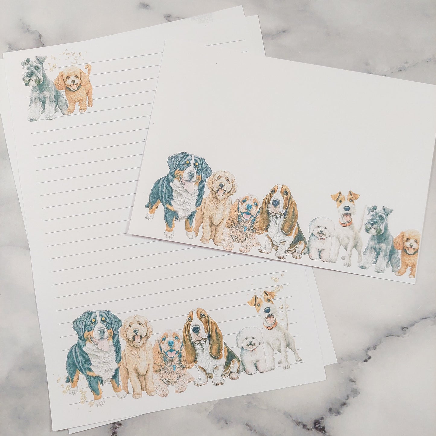 Dogs Writing Paper Set