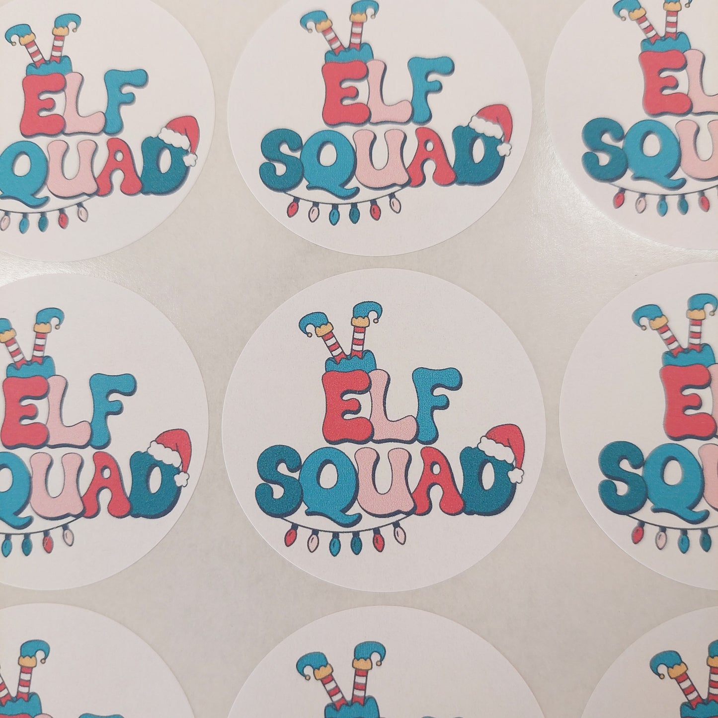 Elf Squad Stickers