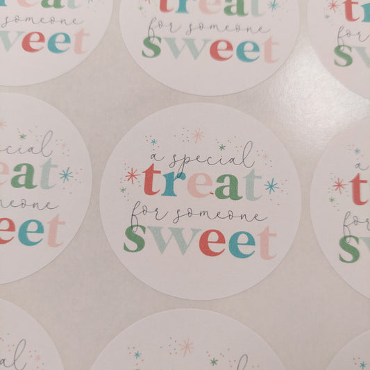 A special treat for someone sweet Stickers