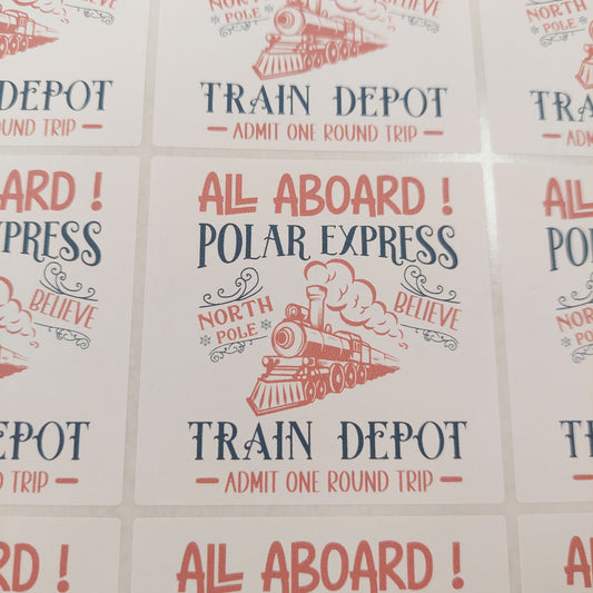 Polar Express Stickers