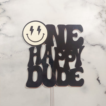 One Happy Dude Cake Topper & Icing Sheets