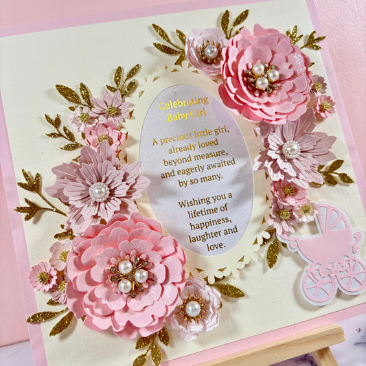 Frameable Floral Card