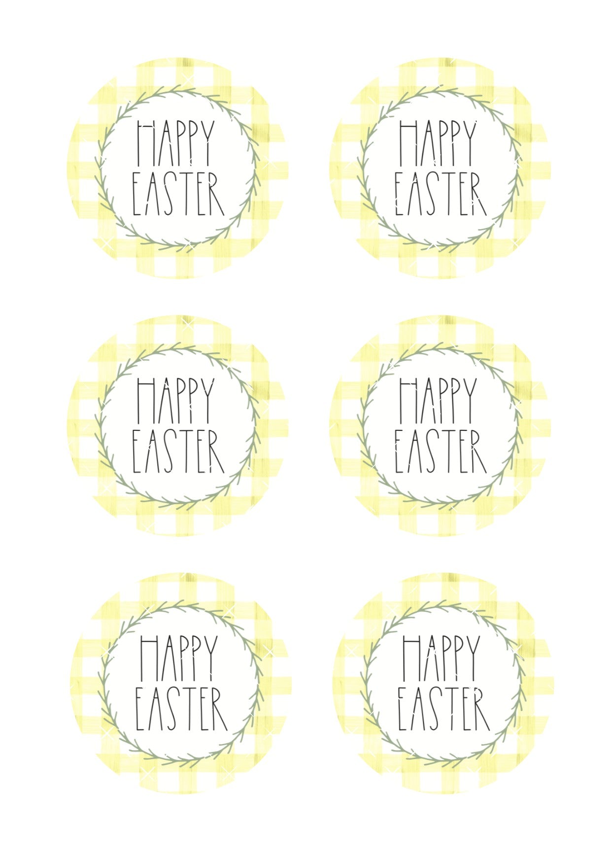 Easter Icing Sheet Cookie Toppers #7