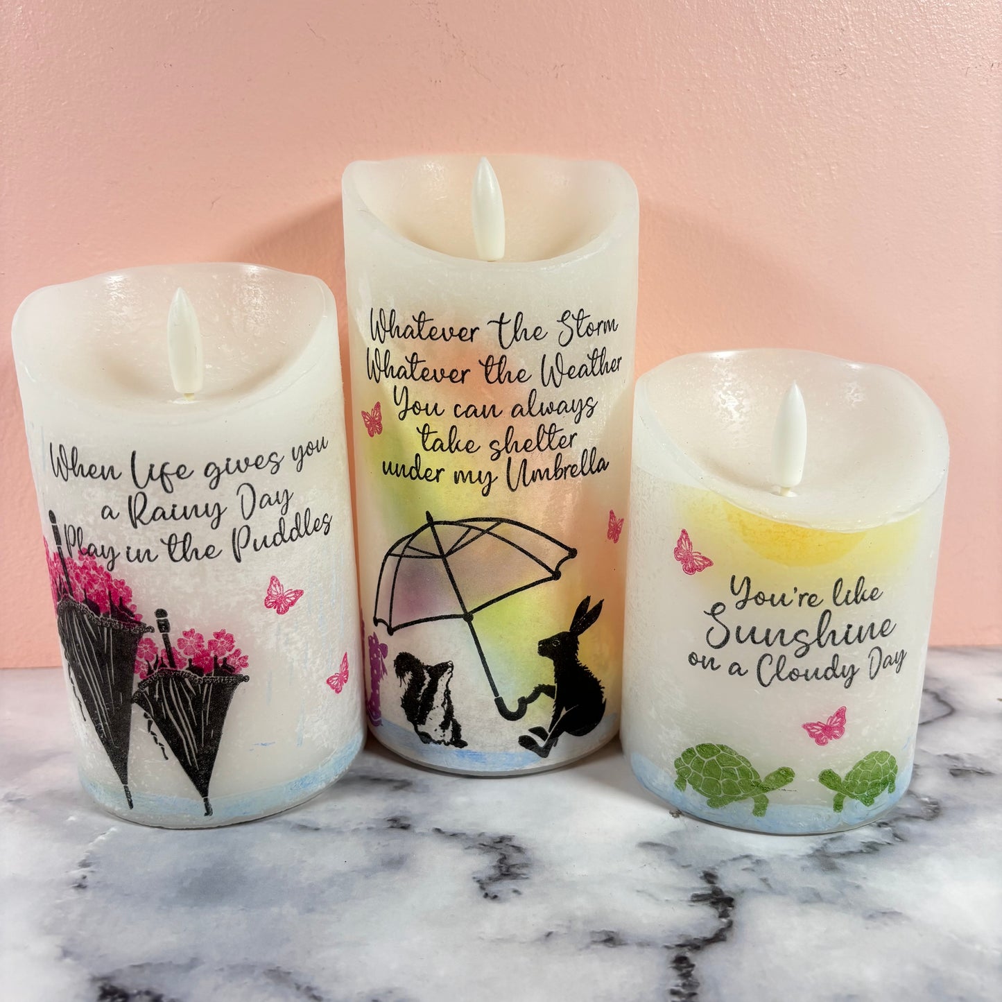 Whatever The Weather - LED Candles