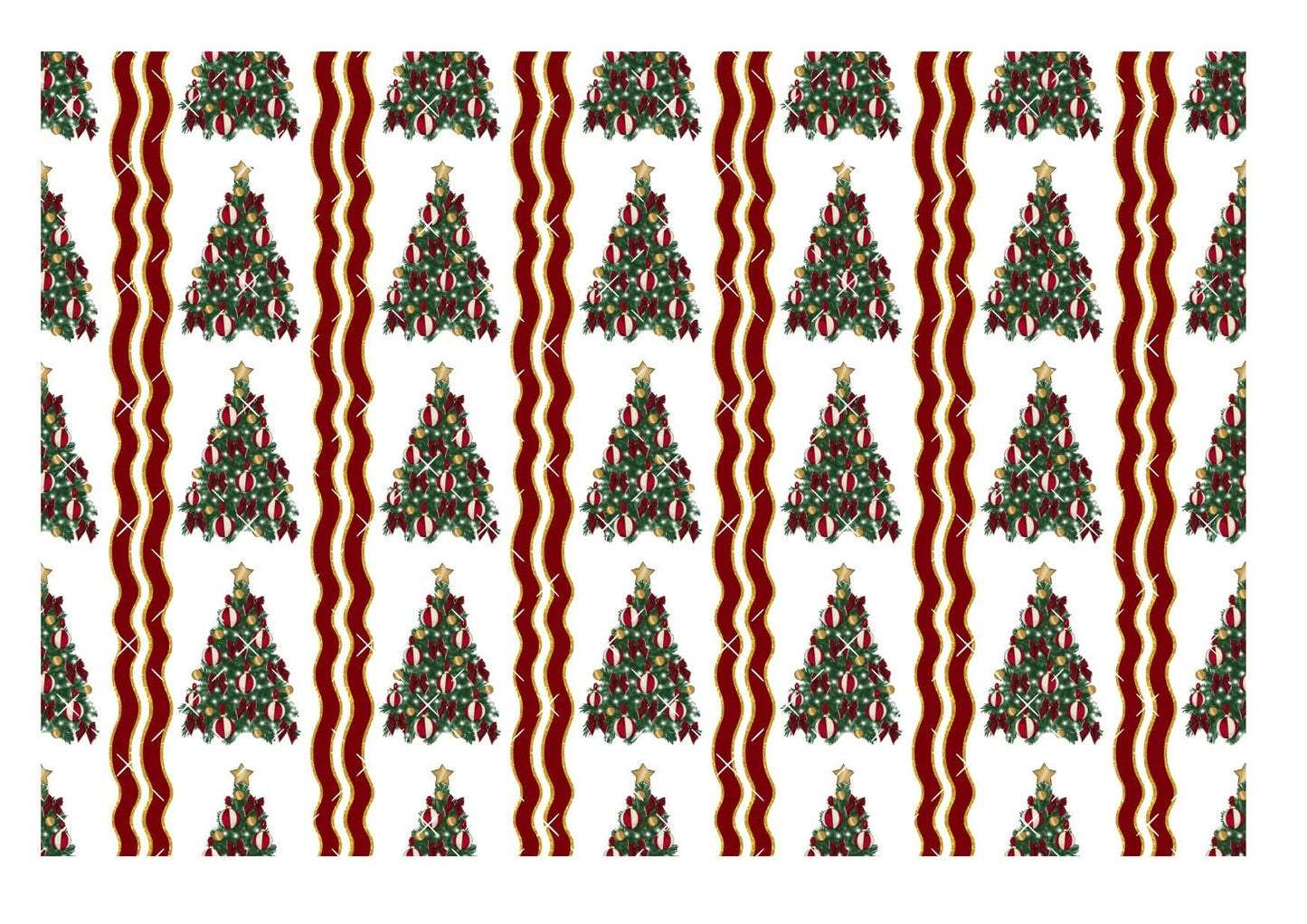 Swirly Tree Icing Sheet Wrap