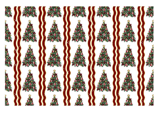 Swirly Tree Icing Sheet Wrap