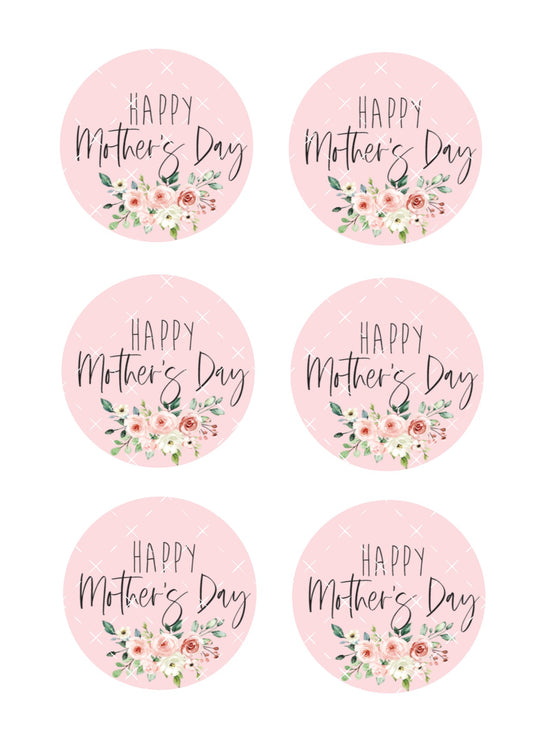 Mother's Day Icing Sheet Cookie Toppers #8