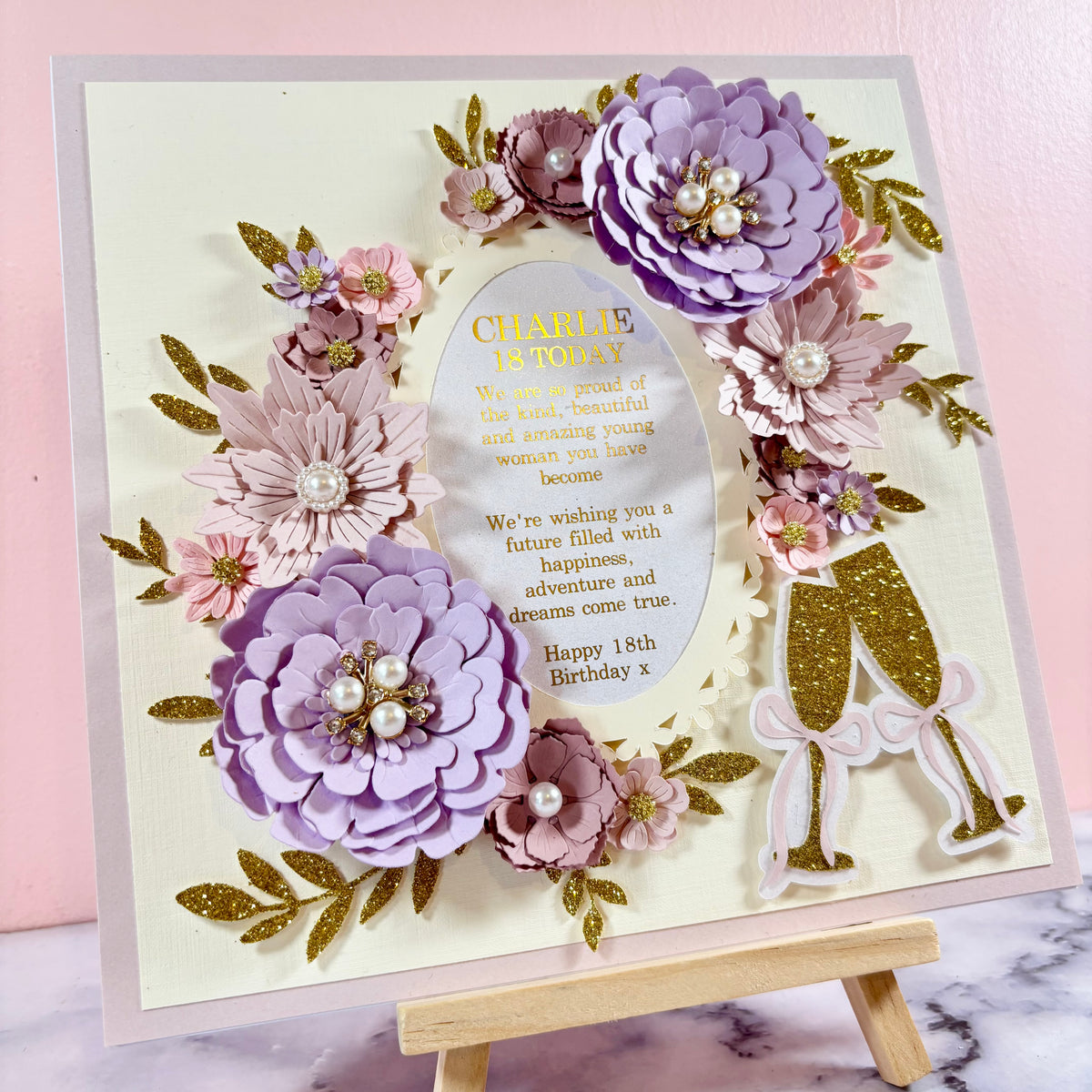 Frameable Floral Card