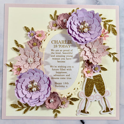 Frameable Floral Card