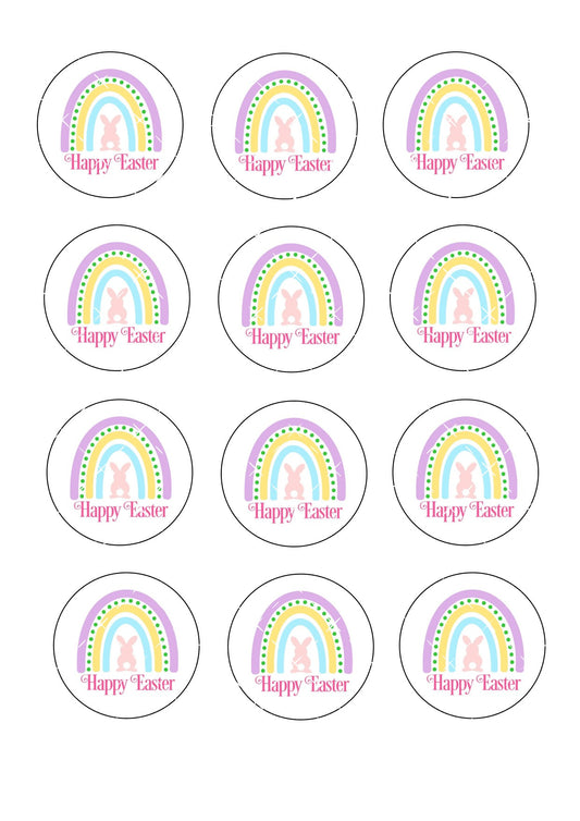 Easter Icing Sheet Cupcake Toppers #11