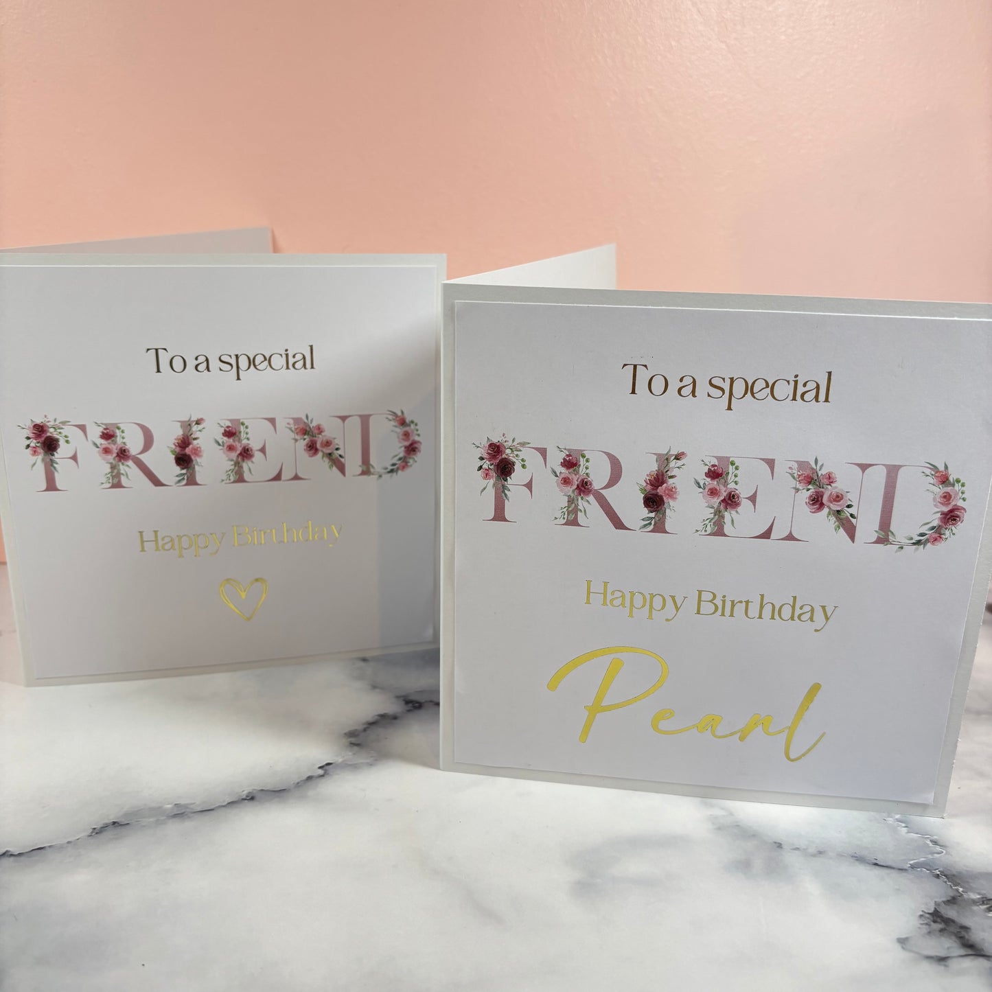 Special Friend #1 Birthday Foil Card