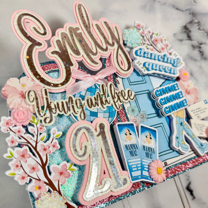 Mamma Mia Multi Layer Show Stopper Card Cake Topper