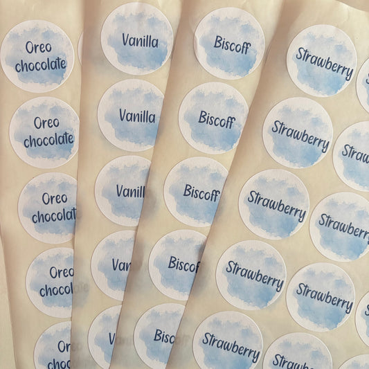 Flavour Stickers #13