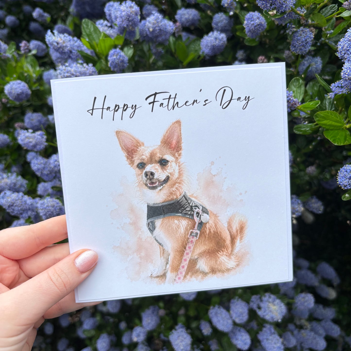 Watercolour Pet Card