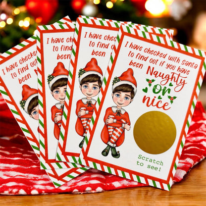Elf Scratch Cards - Nice List