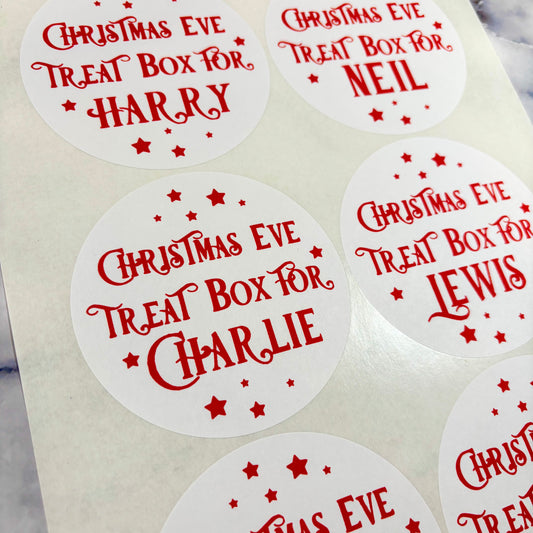 Christmas Eve Treats Stickers