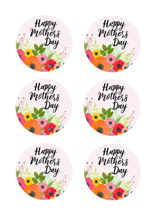 Mother's Day Icing Sheet Cookie Toppers #3