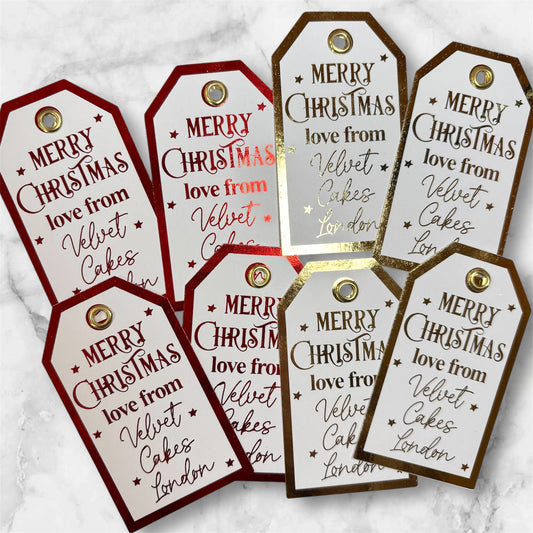 Christmas Foil Gift Tags