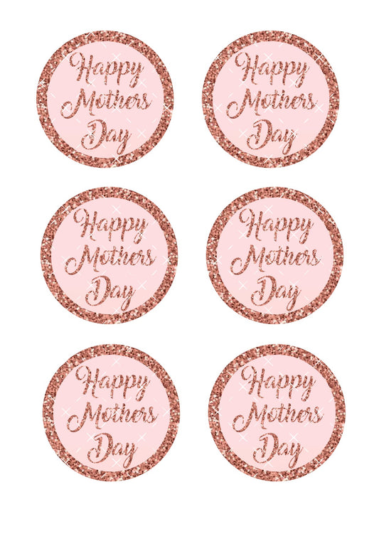 Mother's Day Icing Sheet Cookie Toppers #2