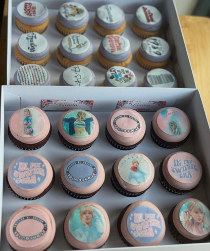 In My Swiftie Era Icing Sheet Cupcake Toppers Taylor Swift