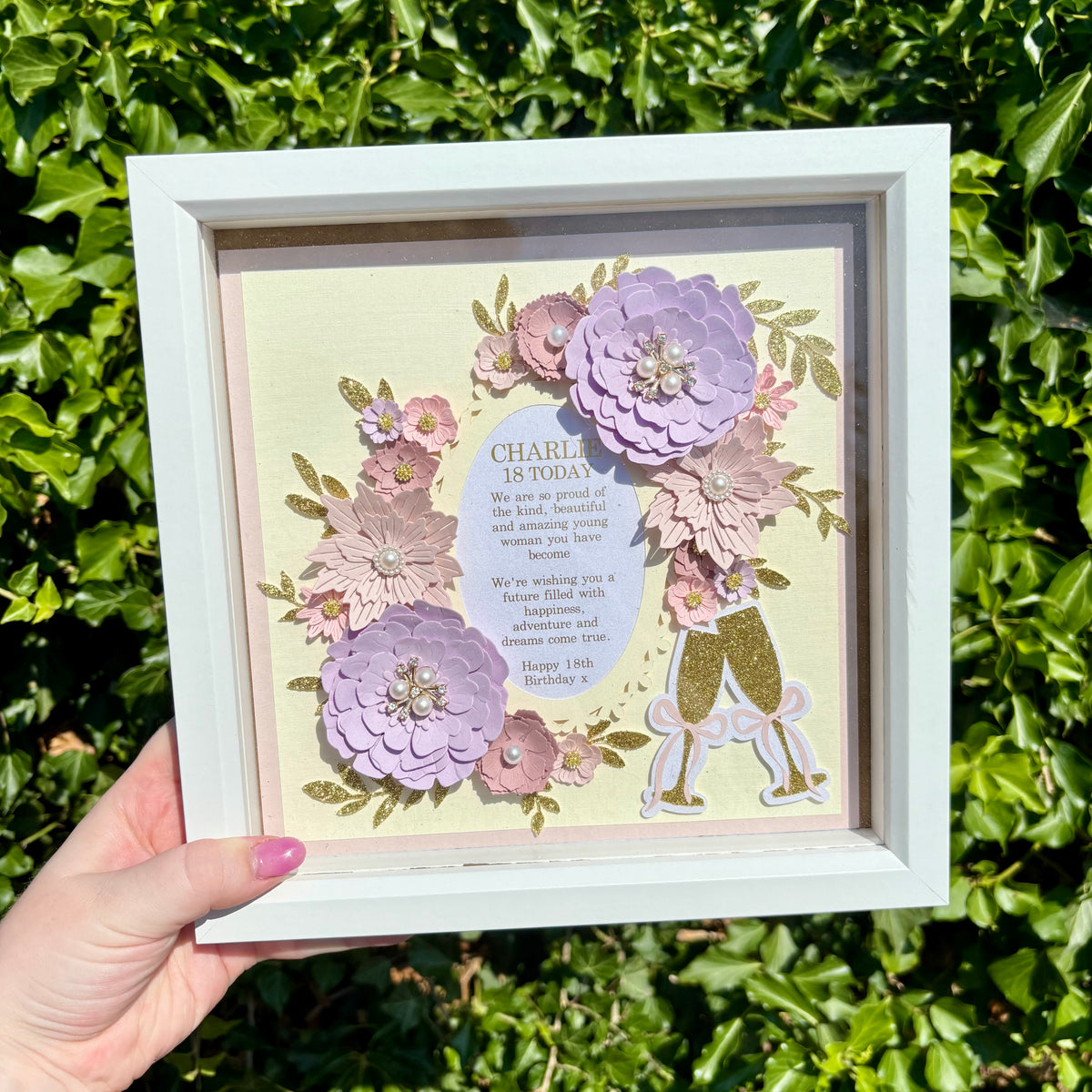 Frameable Floral Card