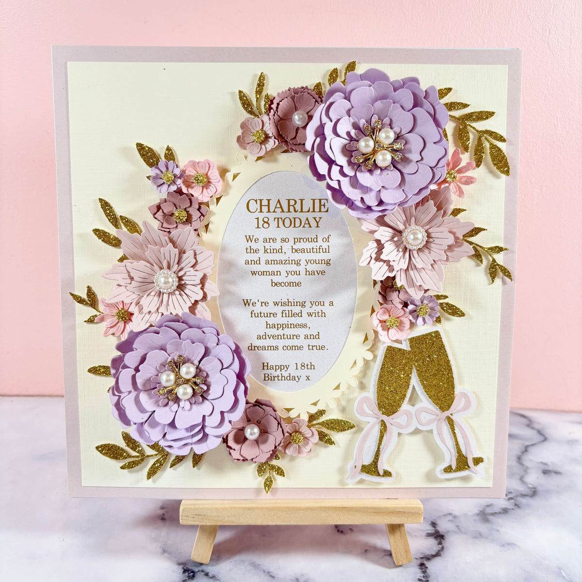 Frameable Floral Card