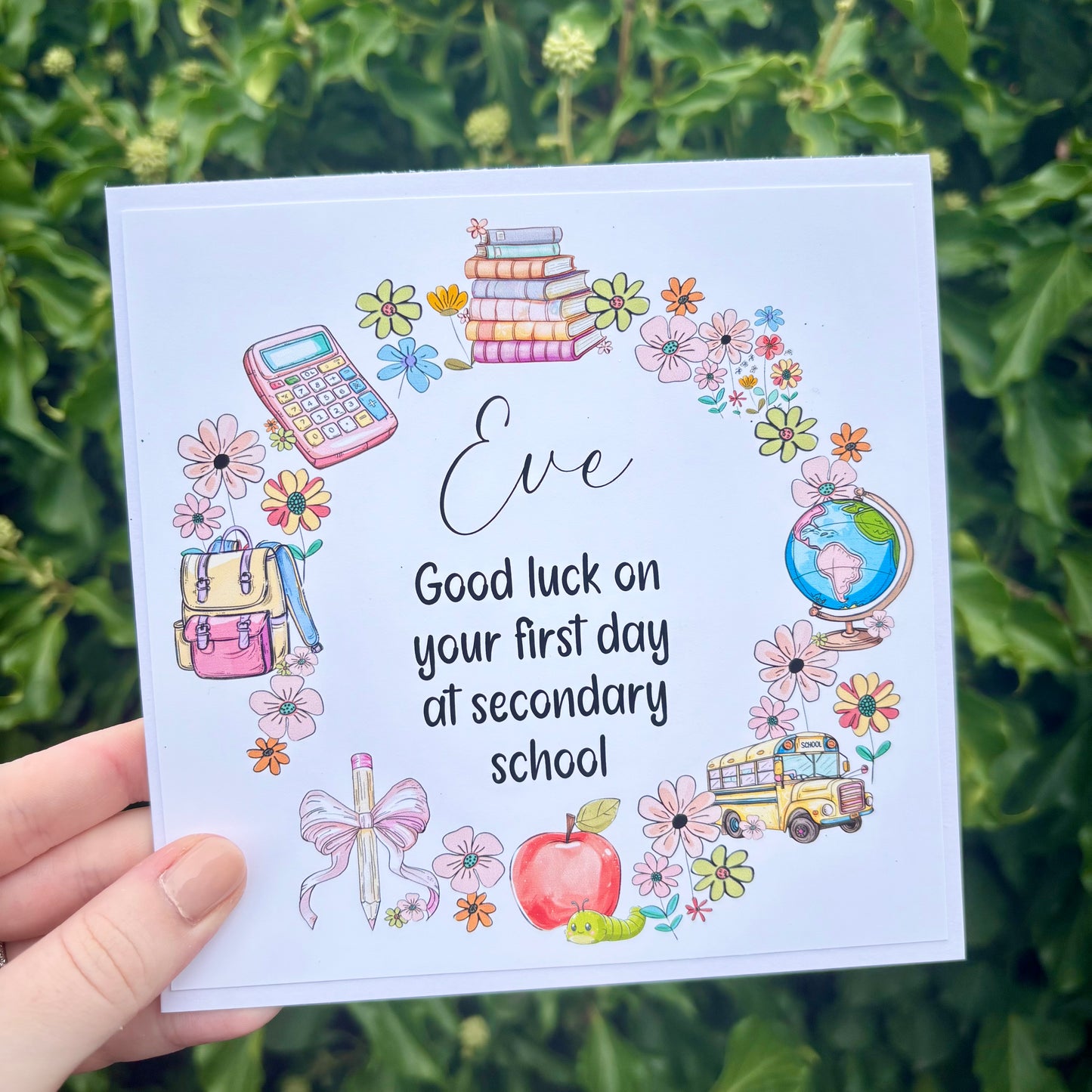 First Day of School Card