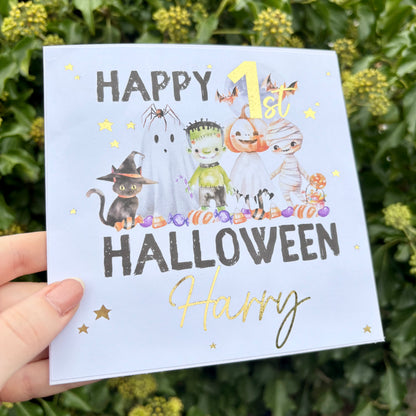 Halloween Foil Card