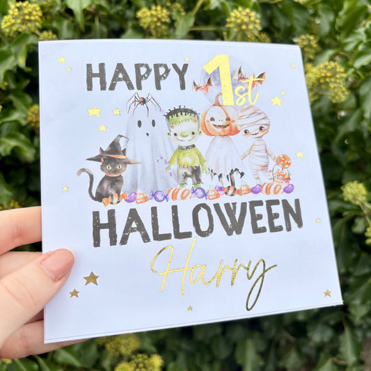 Halloween Foil Card
