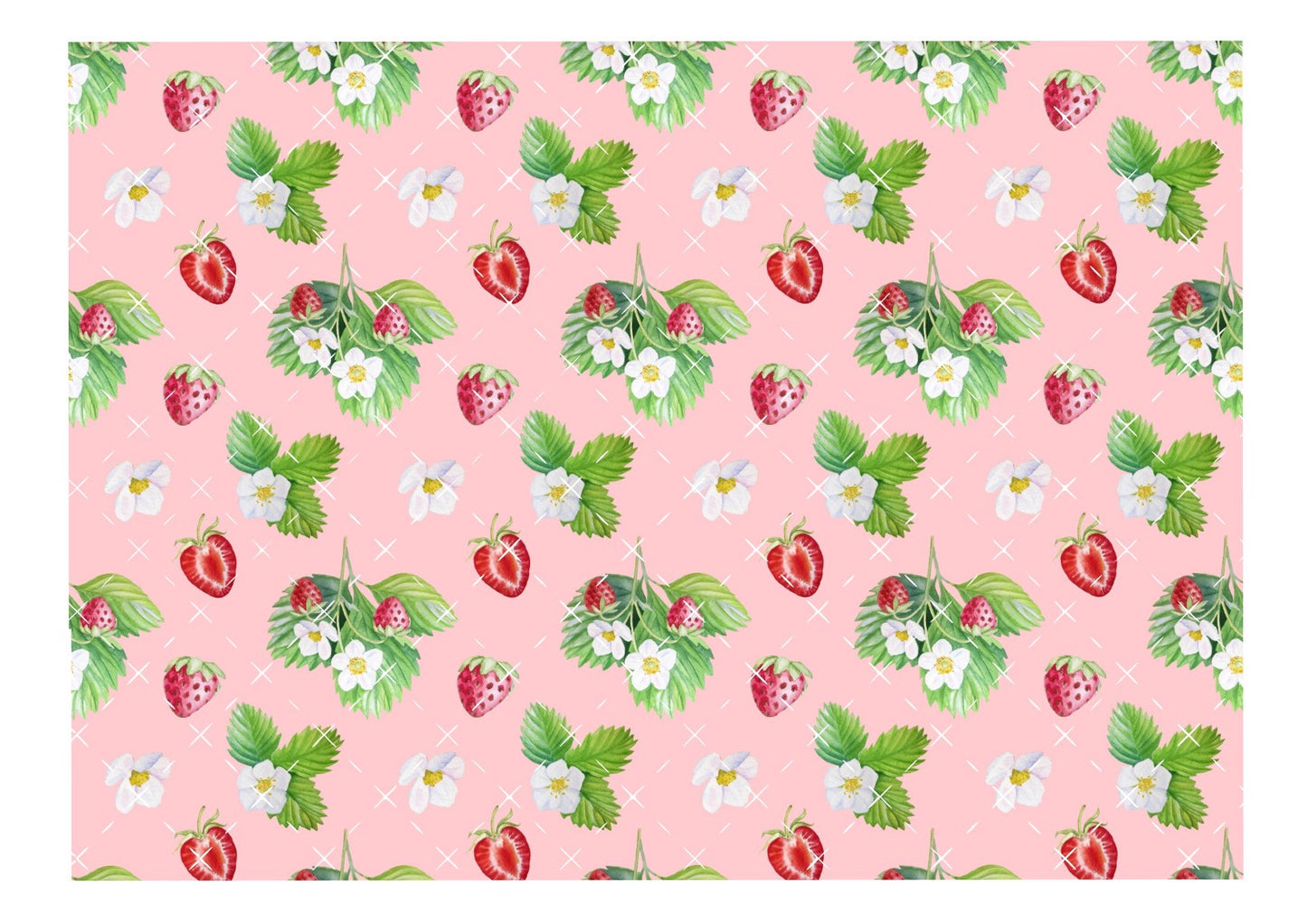 Strawberry #4 Icing Sheet Wrap