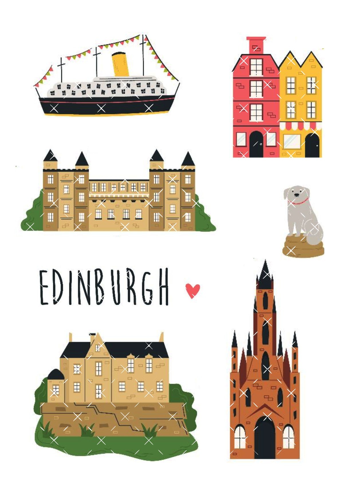 Edinburgh Icing Sheets