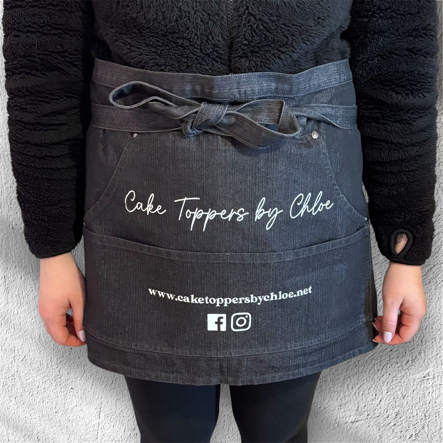 Personalised Denim Waist Apron